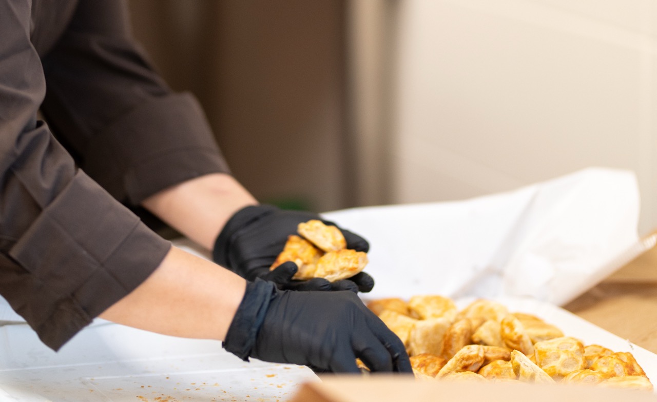 Preparazione artigianale in cucina